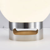 Vintage Glass Globe Table Lamp with LED