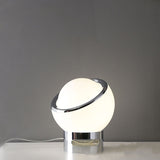 Vintage Glass Globe Table Lamp with LED