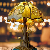 Vintage Resin Mushroom Table Lamp LED