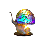 Vintage Resin Mushroom Table Lamp LED