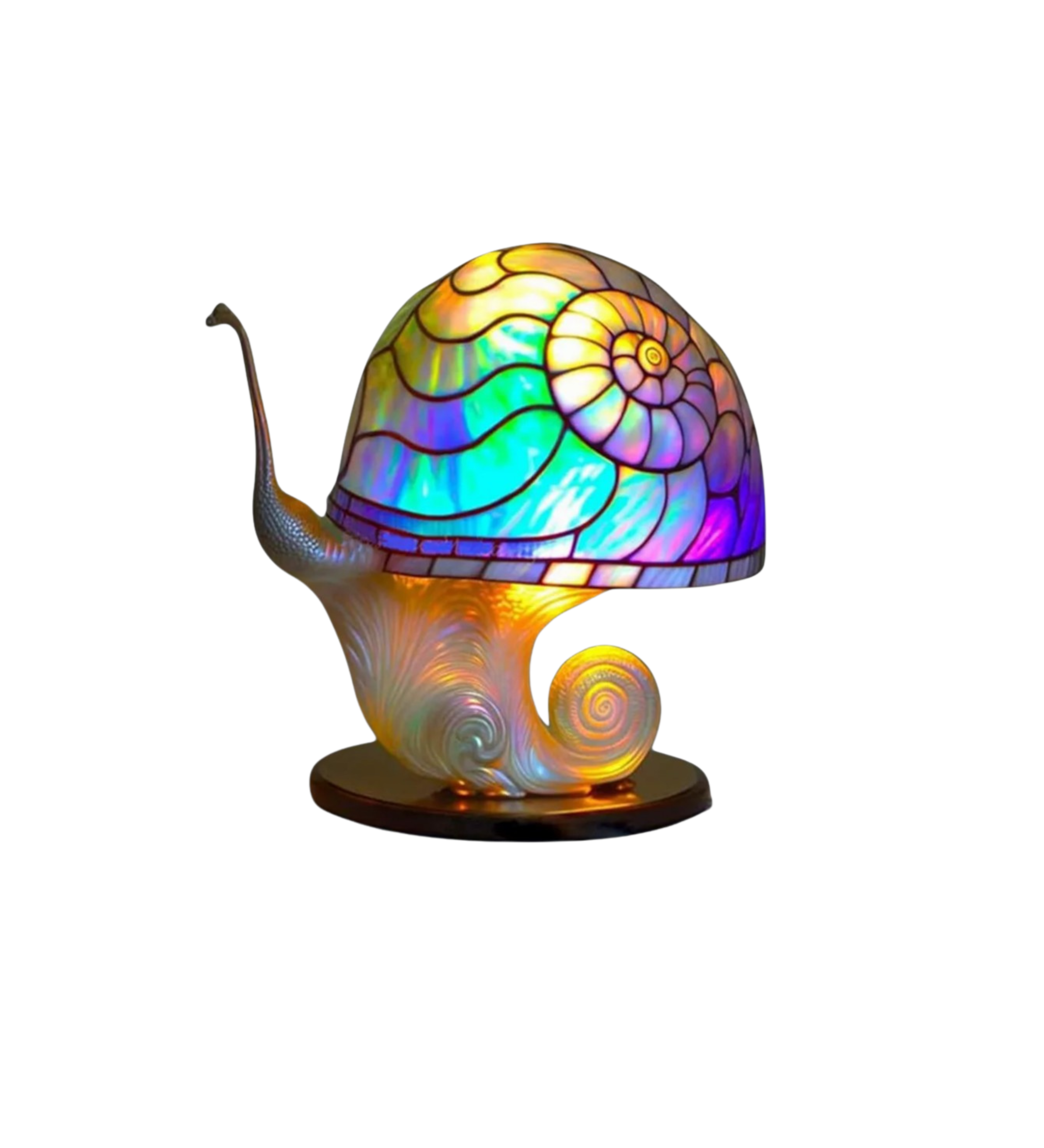 Vintage Resin Mushroom Table Lamp LED