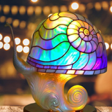 Vintage Resin Mushroom Table Lamp LED