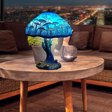 Vintage Resin Mushroom Table Lamp LED