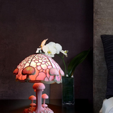 Vintage Resin Mushroom Table Lamp LED