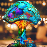 Vintage Resin Mushroom Table Lamp LED