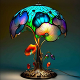 Vintage Resin Mushroom Table Lamp LED