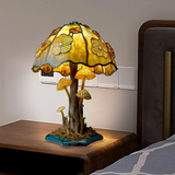 Vintage Resin Mushroom Table Lamp LED