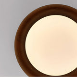 Wabi Sabi Wood Grain Round Ceiling Light LED